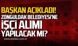 Başkan Dural açıkladı! Zonguldak Belediyesi'ne işçi alımı yapılacak mı?