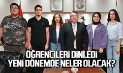 Rektör öğrencileri dinledi. BEUN'da yeni dönemde neler olacak?