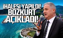 Kozlu Limanı ihalesi yapıldı. Bozkurt açıkladı!