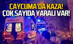 Çaycuma'da kaza! 3 kişi yaralandı!