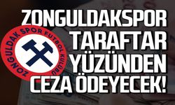 PFDK Zonguldakspor'a para cezası verdi!