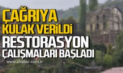 Zonguldak Belediyesi çağrıya kulak verdi! Restorasyon çalışmaları başladı!