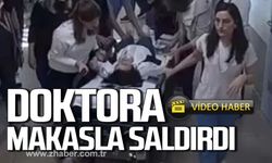 Doktora makasla saldırdı! Saldırgan serbest bırakıldı!