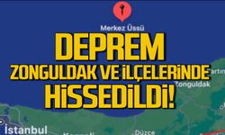 Zonguldak'ta deprem paniğe neden oldu!