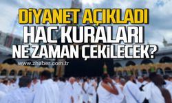 Diyanet açıkladı! 2025 yılı hac kurası ne zaman çekilecek?