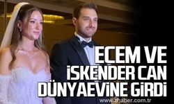 Ecem Canıdar ve İskender Can Çetin dünyaevine girdi