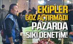 Zabıtadan pazarda sıkı denetim!