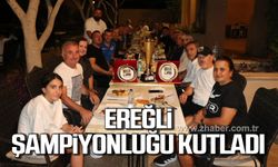 Ereğli şampiyonluğu kutladı