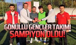 Şampiyon, Gönüllü Gençler Takımı oldu!