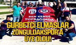 Gurbetçi Elmaslar Zonguldakspor’a üye oldu!