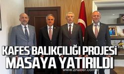 Bozkurt, Demir ve Keleş'ten Türkyılmaz'a ziyaret! "Kafes Balıkçılığı projesi konuşuldu"