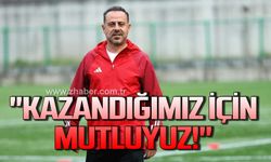 Güven: "Kazandığımız için mutluyuz..."