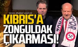 KKTC Cumhurbaşkanı’na Zonguldakspor atkısı!