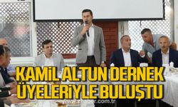 Kamil Altun dernek üyeleriyle kahvaltıda buluştu!