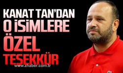 Kanat Tan'dan o isimlere özel teşekkür!