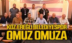 Kdz.Ereğli Belediyespor, omuz omuza