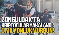 Zonguldak'ta kriptocular yakalandı! Bir milyonluk vurgun!