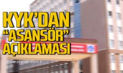 Kredi ve Yurtlar Genel Müdürlüğü'nden "asansör" açıklaması!