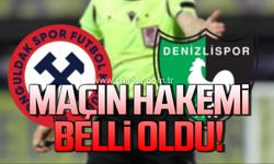 Denizlipsor-Zonguldakspor maçının hakemi açıklandı