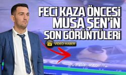 Çaycuma’da feci kazada can veren Musa Şen'in son görüntüleri ortaya çıktı!