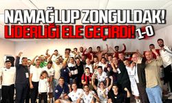 Namağlup Zonguldakspor liderliği ele geçirdi!