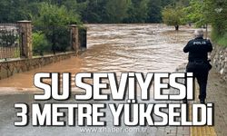 Bartın'da su seviyesi 3 metre yükseldi!