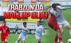 Zonguldakspor Trabzon'da mağlup oldu!