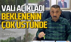 Vali Hacıbektaşoğlu açıkladı! "Yağış beklenenin çok üstünde"