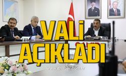 Vali Hacıbektaşoğlu metrekareye düşen yağış miktarını açıkladı