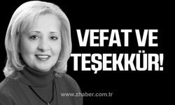 Hülya Yörükoğlu'nun ailesinden vefat ve teşekkür mesajı