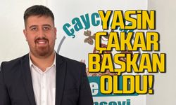 Yasin Çakar başkan oldu!