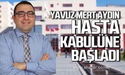 Dr. Öğr. Üyesi Yavuz Mert Aydın BEUN'da hasta kabulüne başladı!