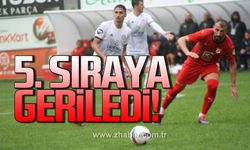 Zonguldakspor 5. sıraya geriledi!