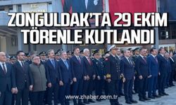 Zonguldak’ta 29 Ekim Cumhuriyet Bayramı törenle kutlandı!