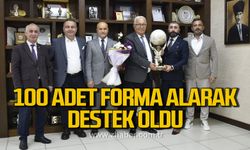 Ereğli Belediyespor’a destek oldular!