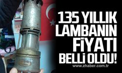 Zonguldak'ta satışa çıktı! 135 yıllık lambanın fiyatı belli oldu!