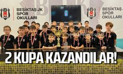 Zonguldak Beşiktaş Okulu 2 Kupa kazandı