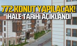 Zonguldak ve ilçelerine 772 konut yapılacak! İhale tarihleri açıklandı!