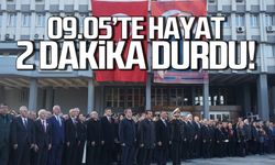 Zonguldak'ta hayat 2 dakika durdu!