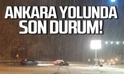 Zonguldak Ankara yolunda son durum! Dorukhan kara teslim!