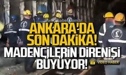 Madenciler direniyor! Eyleme destek çığ gibi büyüyor!