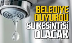 Kilimli Belediyesi duyurdu! O bölgeler susuz kalacak!