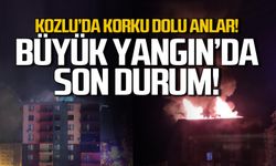 Kozlu Fatih Sitesi yangında son durum!