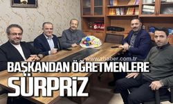 Çağlayan'dan öğretmenlere sürpriz!