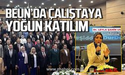 BEUN'da Kadına ve Çocuğa Yönelik Şiddetle Mücadele Çalıştayına yoğun katılım!