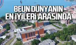 BEUN  THE 2025 Yılı Disiplinler Arası Bilim Sıralamasında dünyanın en iyileri arasında yer aldı!