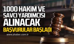 Adalet Bakanlığı 1000 hakim ve savcı yardımcısı alacak!