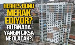 Herkes bunu merak ediyor! Bu binada yangın çıksa ne olacak?