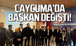 Çaycuma'da gençlik kolları başkanı değişti!