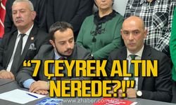 CHP Parti Meclis üyeleri Zonguldak'ta! "Halkın 7 çeyrek altını nerede?"